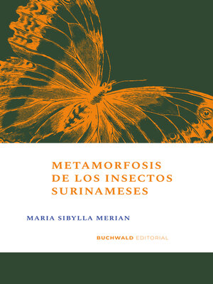 cover image of Metamorfosis de los insectos surinameses